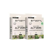 Biovetol - Bouchées Alt'vers - Efficace Contre Les vers Ronds et Les vers Plats - Certifié Agriculture Biologique (Chat, Lot de 2)