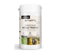 Biovetol - Comprimés à croquer Regul'Transit - Probiotiques, Prébiotiques, Digestion pour Chien - Flore Intestinale - Conçu et fabriqué en France - 20 comprimés