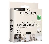 Biovetol Comprimés Bien-être Intestinal Chat et chaton Bio x10
