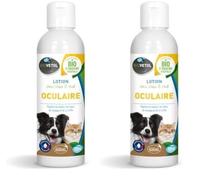Biovetol - Nettoyant Oculaire Chien et Chat - Lotion Nettoyante Bio Certifiée Ecocert - Hygiène ORL - 125 ML (Lot de 2)