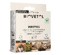 Biovetol Pipettes Anti puce Anti tique Rongeurs et NAC x3