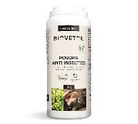 Biovetol Poudre Antiparasitaire Bio Chien et Chat 100g