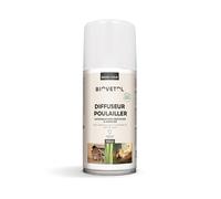 Biovetol - Spray Anti-Poux pour le poulailler Bio - Antiparasitaires pour le poulailler (Diffuseur 150 ml)