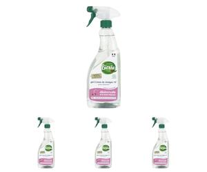 Biovie - Spray Vinaigre en gel 14° senteur framboise (Lot de 4)