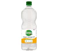 Biovie - Vinaigre Ménager 20° Senteur Citron - Détartrant & Nettoyant Multi-Usages - Fraîcheur Citronnée