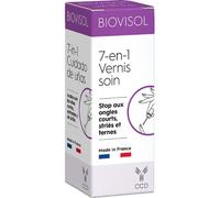 Biovisol 7en1 Stop Aux Ongles Courts Striés Et Ternes 10ml