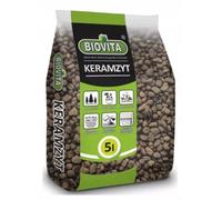 BIOVITA Argile expansée, granulés d'argile pour drainage 8-16 mm - Granulés d'argile expansée pour plantes d'intérieur - 5 l