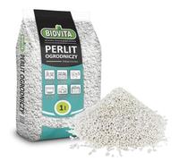 BIOVITA Perlite 1 l - Perlite pour plantes au sol - Amélioration du substrat - 3-6 mm - Amélioration du sol - Substrat de stockage d'humidité - Idéal pour le jardin et les plantes d'intérieur