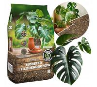 Biovita Substrat 8 l pour Monstera & Philodendron - Mélange de terre lâche avec noix de coco et perlite - Substrat de plantation professionnel pour plantes d'intérieur
