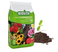 BIOVITA Terreau universel 10 l - Substrat multi-composants - Prêt à l'emploi - Origine naturelle