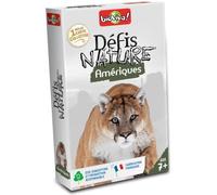 Bioviva - Défis Nature - Amériques - Pariez sur les points forts de ces animaux pour gagner la bataille - Jeu de Cartes - 2 à 6 Joueurs - 7 ans - Fabriqué en France - 280099