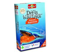 Bioviva - Défis Nature - Animaux inspirants - Pariez sur les points forts de ces animaux pour gagner la bataille - Jeu de Cartes - 2 à 6 Joueurs - 7 ans - Fabriqué en France - 400350