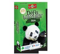 Bioviva - Défis Nature - Asie - Pariez sur les points forts de ces animaux pour gagner la bataille - Jeu de Cartes - 2 à 6 Joueurs - 7 ans - Fabriqué en France - 280082