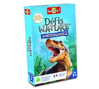 Bioviva - Défis Nature - Dinosaures Version 2 - Jeu de Cartes Enfants 7+ | Bataille Thème Dinos - Dès 7 ans - 2 à 6 joueurs - Fabriqué en France