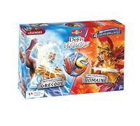 Bioviva - Défis Nature - Duels Légendes Grecs/Romains - Cartes Enfants 7+ | Jeu de Bataille Thème Mythologie et Légendes, Dès 7 ans, 1 à 4 joueurs, Fabriqué en France
