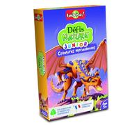Bioviva - Défis Nature Junior - Créatures Merveilleuses - Jeu de Cartes 5+ | Cartes Enfants - Bataille Thème Mythologie et Légendes - Dès 5 ans - 1 à 4 joueurs - Fabriqué en France