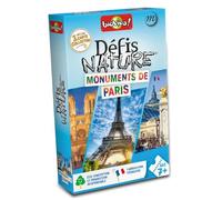 Bioviva - Défis Nature - Monuments de Paris - Jeu de Cartes Enfants 7+ | Bataille Thème Histoire et Géographie - Dès 7 ans - 2 à 6 joueurs - Fabriqué en France