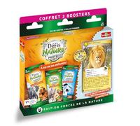 Bioviva - Défis Nature Protect - 3 Boosters de 10 Cartes - Lion d'Afrique
