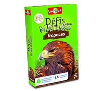 Bioviva - Défis Nature - Rapaces - v sur les points forts de ces animaux pour gagner la bataille - Jeu de Cartes - 2 à 6 Joueurs - 7 ans - Fabriqué en France - 280174