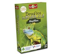 bioviva ! - Défis Nature - Reptiles - Jeu de Cartes 7+ - Version Espagnole