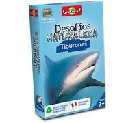 Bioviva - Défis Nature : Requins - Jeu de Cartes en Espagnol