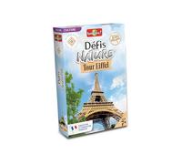 Bioviva - Défis Nature - Tour Eiffel - Jeu de Cartes Enfants 7+ | Bataille Thème Monuments de Paris - Dès 7 ans - 2 à 6 joueurs - Fabriqué en France