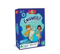 Bioviva - Enigmes - Environnement - Devinez la réponse le plus rapidement possible grâce aux indices- Jeu de cartes - Collection Enigmes - 2 à 6 joueurs - 9 ans - Fabriqué en France - 200479