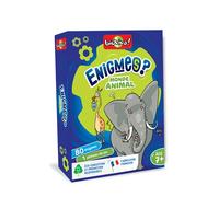 Bioviva - Enigmes - Monde animal - Devinez la réponse le plus rapidement possible grâce aux indices- Jeu de cartes - Collection Enigmes - 2 à 6 joueurs - 7 ans - Fabriqué en France - 200400