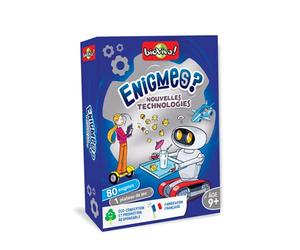 Bioviva - Enigmes - Nouvelles Technologies - Jeu de Cartes Enfants 9+ | Jeu Educatif Devinettes - Thème Science - Dès 9 ans - 2 à 6 joueurs - Fabriqué en France