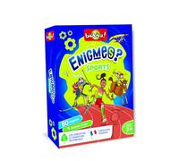 Bioviva - Enigmes - Sports - Devinez la réponse le plus rapidement possible grâce aux indices- Jeu de cartes - Collection Enigmes - 2 à 6 joueurs - 7 ans - Fabriqué en France - 200936