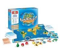 Bioviva - Le Jeu de Plateau - Découvrez Les Merveilles de la Nature et affrontez Les Autres Joueurs dans 3 épreuves différentes - 2 à 4 Joueurs dès 5 Ans - Fabriqué en France - Version Espagnol