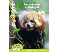 Delphine Soury – Les animaux à protéger – Document jeunesse – Broché