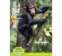 Bioviva - Les singes + autocollants - Mélissa Conté Grimard - Milan Eds - broché - Document jeunesse
