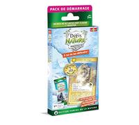 Bioviva - Pack de démarrage - Panthère des Neiges - Pré deck construit de 40 cartes et un booster de 10 cartes - A partir de 7 ans - Fabriqué en France - 710282