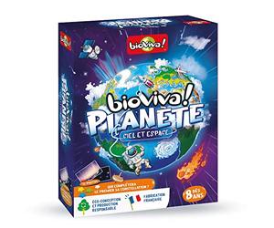 Bioviva - Planète - Ciel et Espace - Collection “Bioviva Famille” - Découvrez les merveilles de l’espace - De 2 à 4 joueurs - à partir de 8 ans - Fabriqué en France - 400138