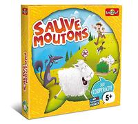 Bioviva - Sauve moutons - Aidez le berger à guider son troupeau en évitant le loup et ses pièges - Jeu pour les enfants - 2 à 6 joueurs - 4 ans - Fabriqué en France - 282550