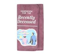 Bioworld Beetlejuice Handbook for The Recently Deceased Womens' Portefeuille à Trois Volets en Similicuir Violet Taille M