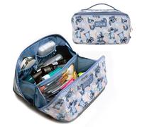 Bioworld Disney Stitch Poses Trousse à maquillage Bleu 22,9 cm