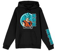 Bioworld Dragon Ball Super Ultra Instinct Goku Sweat-shirt Homme Noir, noir, 3X-Large