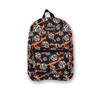 Bioworld Dragon Ball Z Logo Bolt Sac à dos sous licence officielle - Sac d'école A4 avec pochette rembourrée pour ordinateur portable et tablette, pour enfants, adolescents et adultes