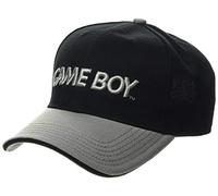 Bioworld EU Nintendo Gameboy Embroidered Logo Curved Bill Baseball Cap, Black/Grey (BA067775NTN), Casquette Mixte, Taille Unique