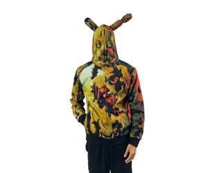 Bioworld Five Nights At Freddy's Sweat à capuche zippé à manches longues pour homme, multicolore, XX-Large