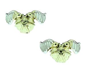 Bioworld Harry Potter Boucles d'oreilles clous en or avec vif doré 1,9 cm de large