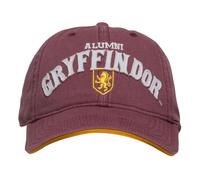 Bioworld Harry Potter Hogwarts Alumni Casquette de baseball réglable - Produit officiel - Cadeau idéal pour adolescents ou adultes, Gryffondor., Taille unique