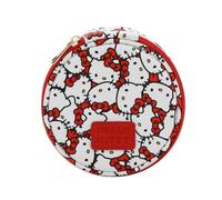 Bioworld Hello Kitty Organiseur de voyage Motif visage de personnage 12,7 cm, Hello Kitty Face Rouge, OSFA