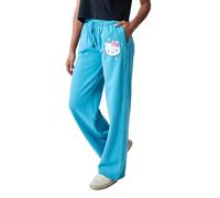 Bioworld Hello Kitty Stars Pantalon de jogging pour femme Bleu, Hello Kitty Stars, XX-Large