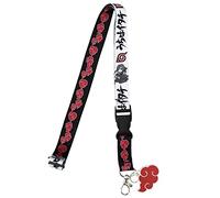 Bioworld Itachi Uchiha Lanière avec pochette d'identification transparente et porte-clés