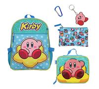 Bioworld Kirby Ensemble Sac à Dos 5 pièces (Petit Grand Enfant), Jaune, Taille Unique