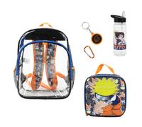 Bioworld Lilo & Stitch Ensemble sac à dos pour fille (petit grand enfant), Naruto Transparent, OSFA, Art déco