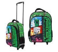 BIOWORLD Minecraft Sac à dos unisexe pour enfant Vert Taille unique, vert, One Size, Minecraft Sac à dos (petit enfant/grand enfant)
